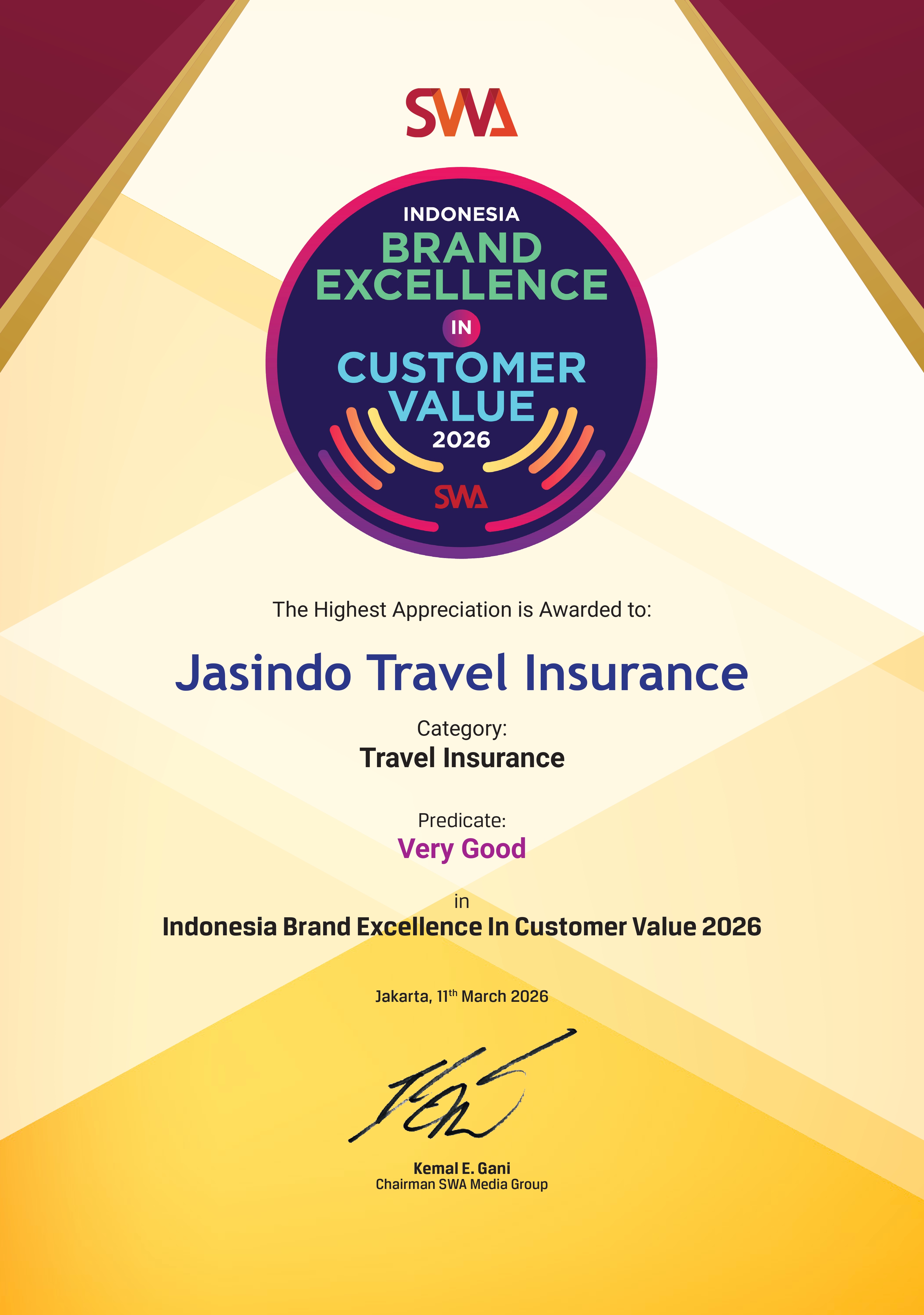 Indonesia Brand Excellence In Customer Value 2026